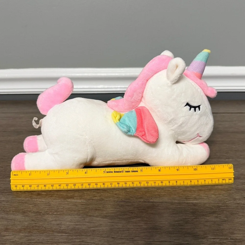 Cute and Cuddly Kawaii Sleepy Eye Unicorn‎ Pillow Plush